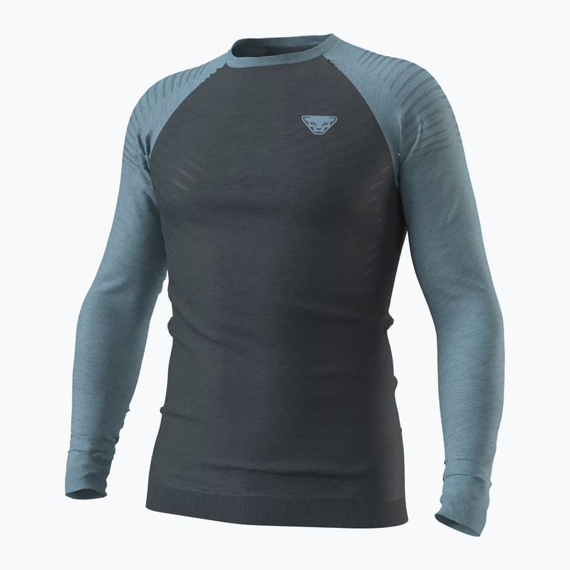 Longsleeve termoactiv pentru bărbați DYNAFIT Tour Light Merino smoke blue 4
