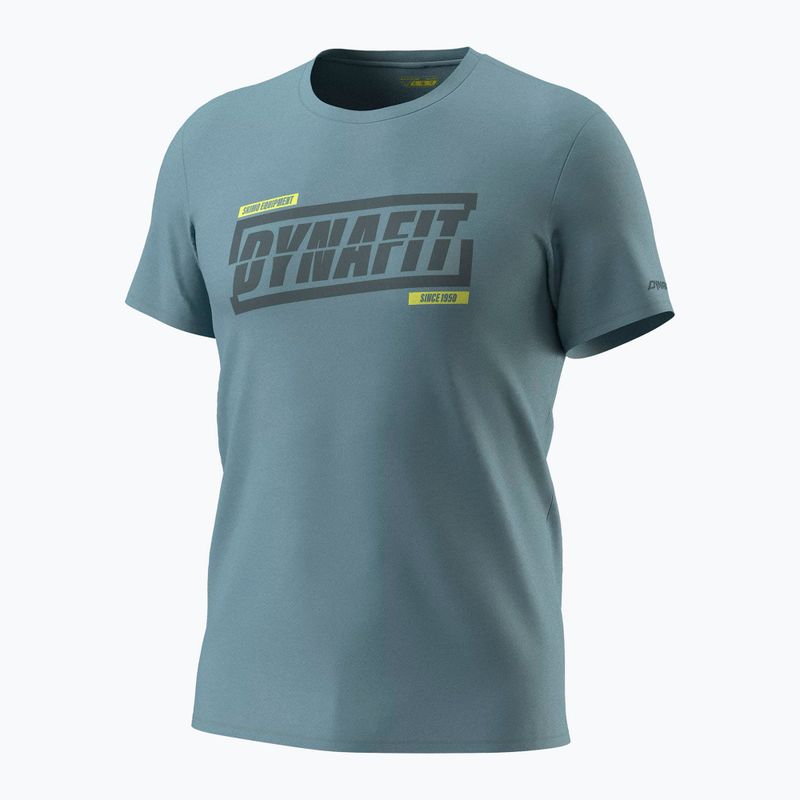 Tricou pentru bărbați DYNAFIT Graphic CO smoke blue/tabloid 4