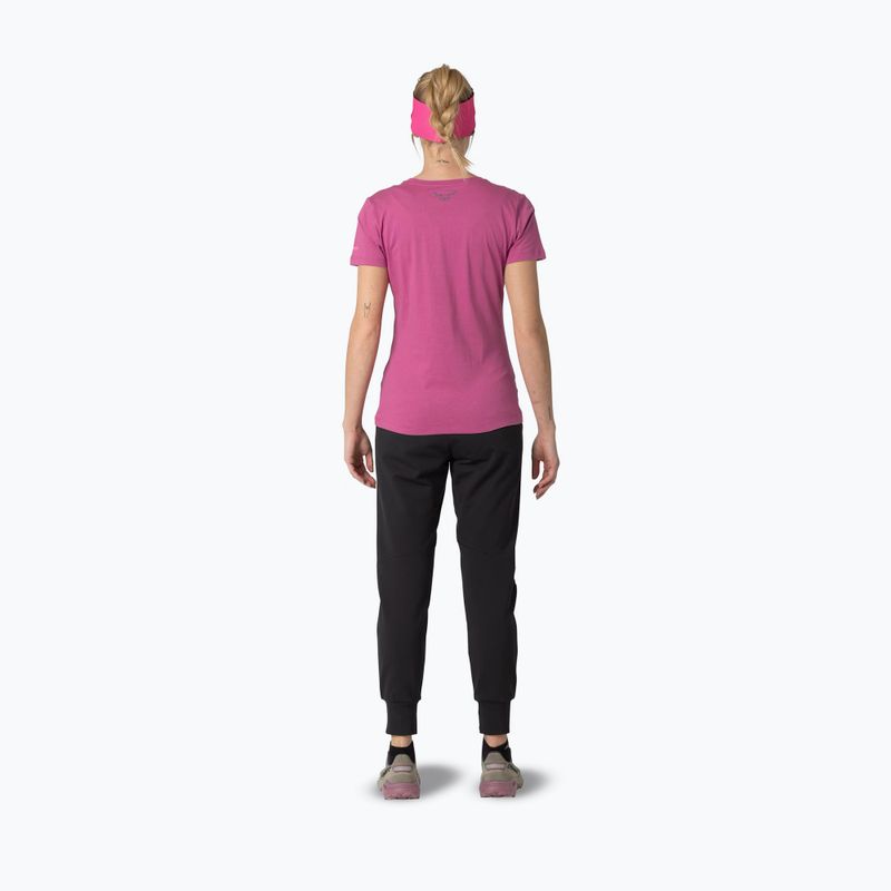 Tricou pentru femei DYNAFIT Graphic Co magenta/horizon 3