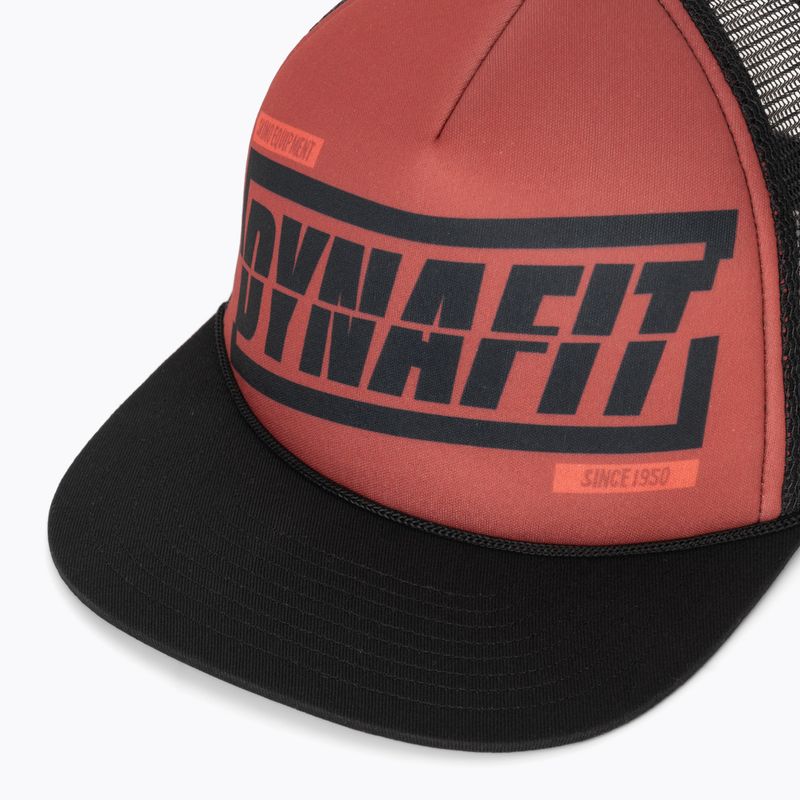 Șapcă DYNAFIT Graphic Trucker mineral red/tabloid 3