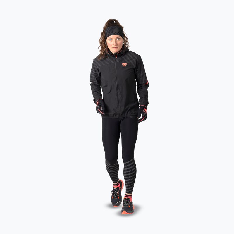 Geacă de alergare pentru femei DYNAFIT Trail Reflective Wind black out/6A10 2