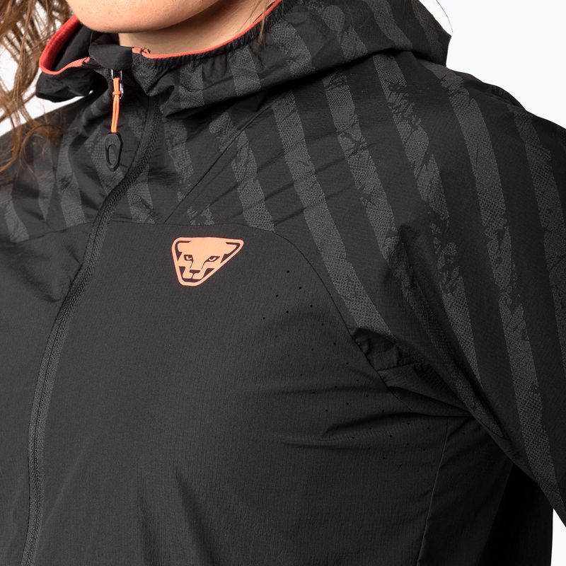 Geacă de alergare pentru femei DYNAFIT Trail Reflective Wind black out/6A10 5