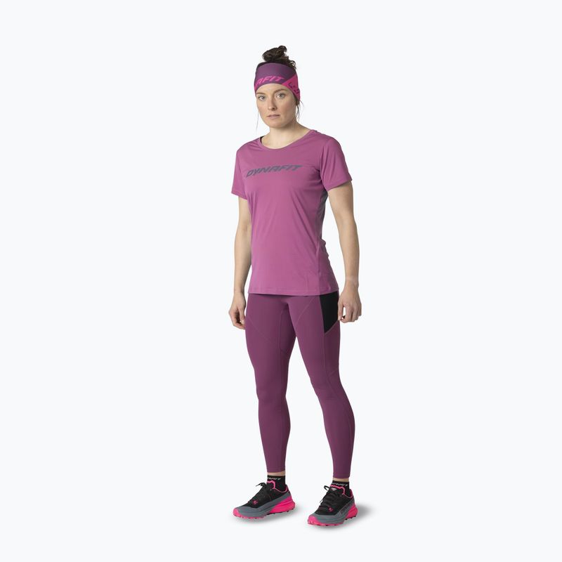 Tricou de trekking pentru femei DYNAFIT Traverse 2 magenta 2