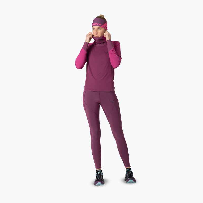 Bluză de alergare pentru femei DYNAFIT Alpine Hooded magenta/6a70 2