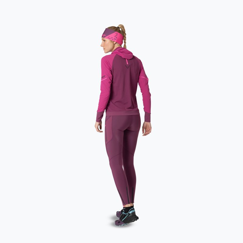 Bluză de alergare pentru femei DYNAFIT Alpine Hooded magenta/6a70 3