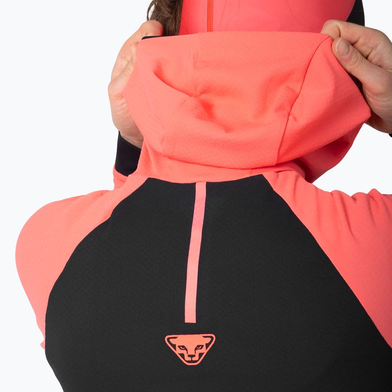 Bluză de alergare pentru femei DYNAFIT Alpine Hooded ultra coral/0910 4