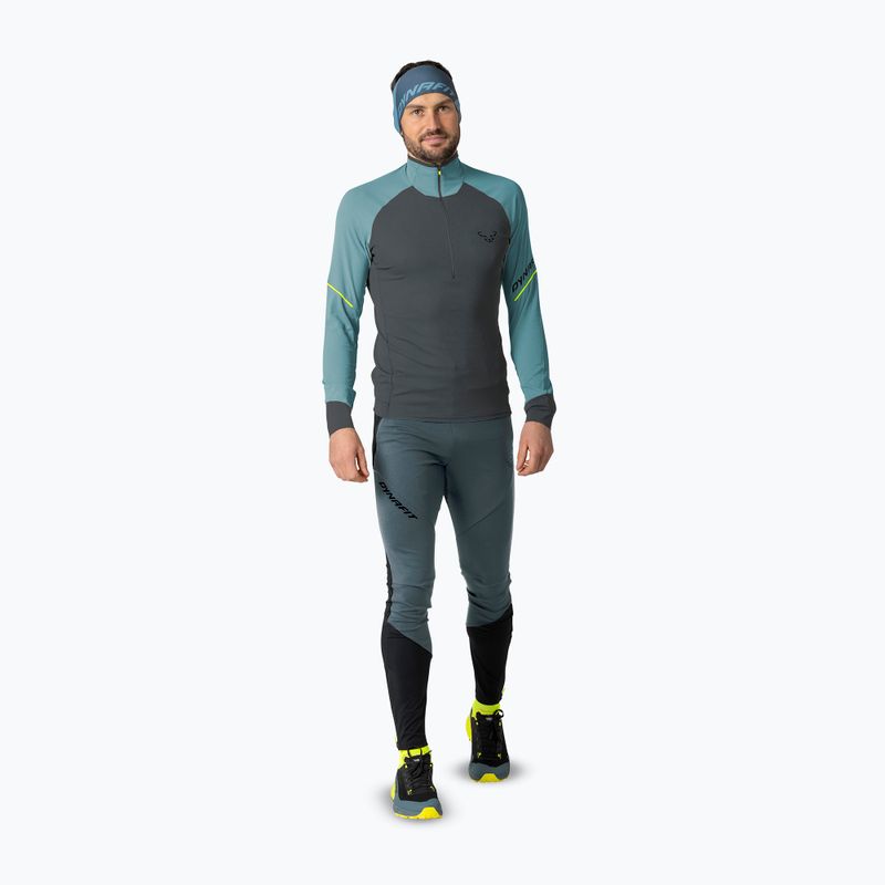 Bluză de alergare pentru bărbați DYNAFIT Alpine 1/2 Zip Tee smoke blue/0720 2
