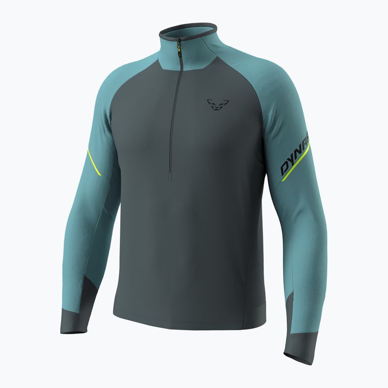 Bluză de alergare pentru bărbați DYNAFIT Alpine 1/2 Zip Tee smoke blue/0720 4