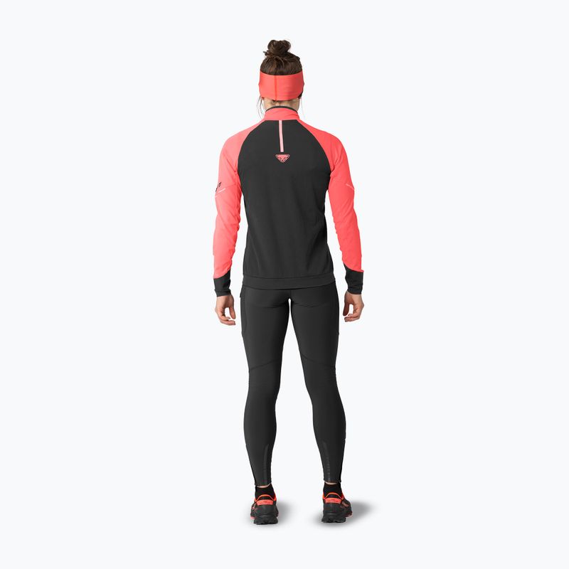 Bluză de alergare pentru femei DYNAFIT Alpine 1/2 Zip Tee ultra coral/0910 3