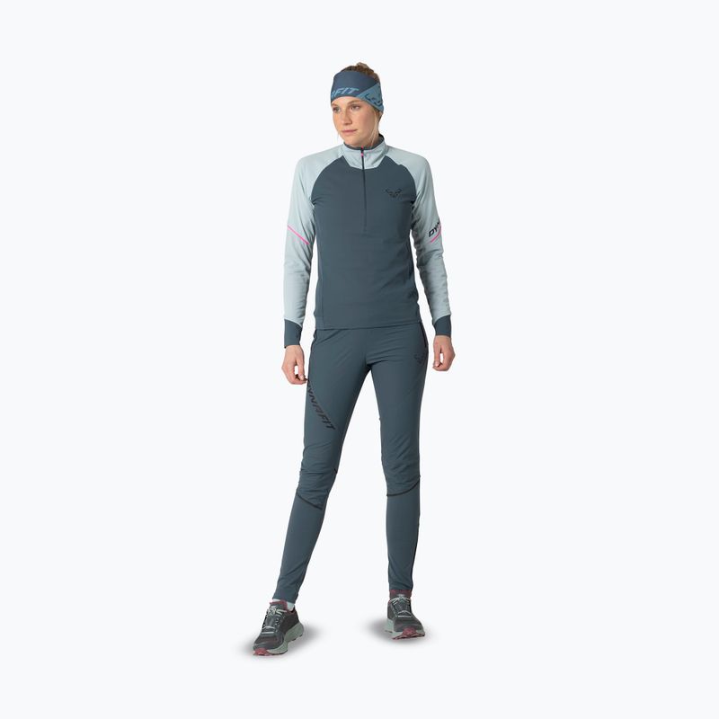 Bluză de alergare pentru femei DYNAFIT Alpine 1/2 Zip Tee cloud blue/0720 2