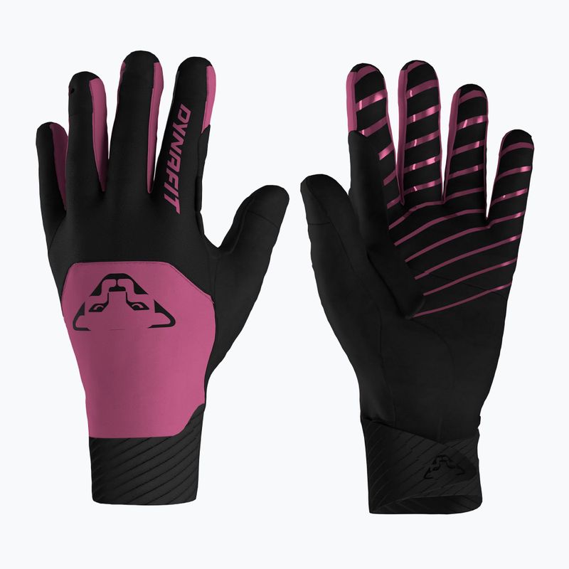 Mănuși multifuncționale DYNAFIT Blacklight Softshell magenta