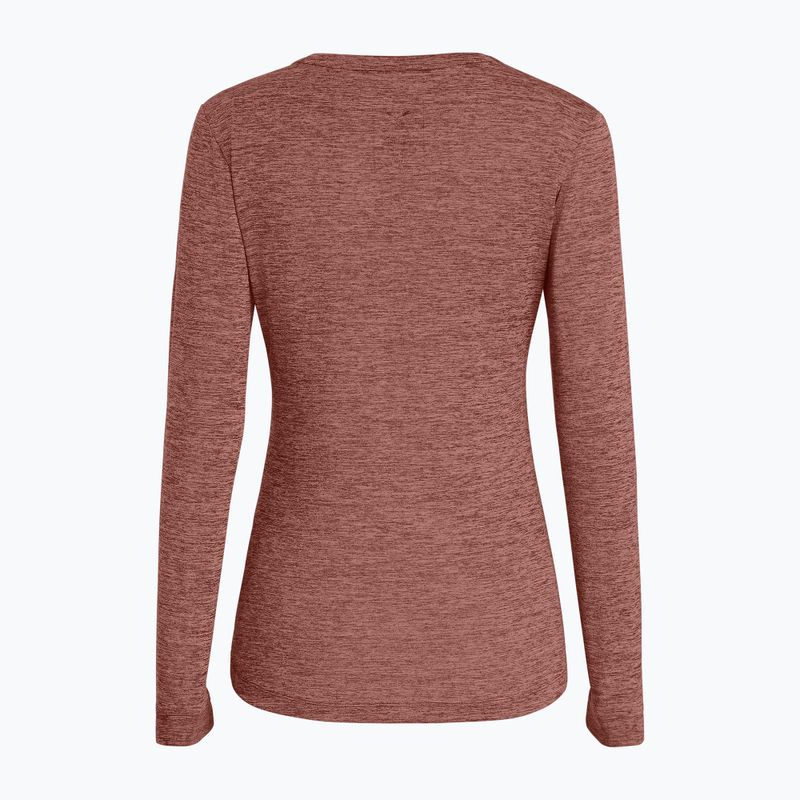 Longsleeve de trekking pentru femei Salewa Puez Melange Dry desert pink melange 2