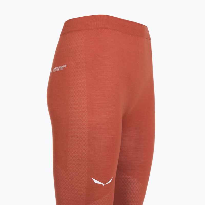 Pantaloni termoactivi pentru femei Salewa Zebru Medium Warm AMR etruscan red 3