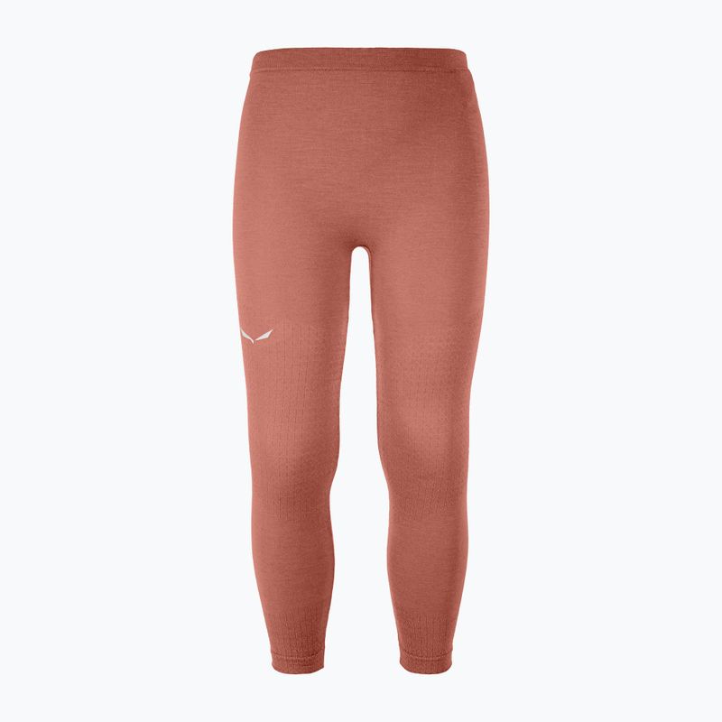 Pantaloni teromoactivi pentru copii Salewa Zebru Medium Warm AMR etruscan red