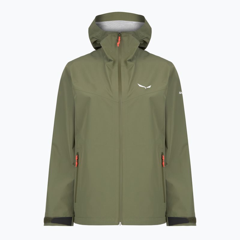 Geacă de ploaie pentru femei Salewa Puez Aqua 4 PTX 2.5L faded green