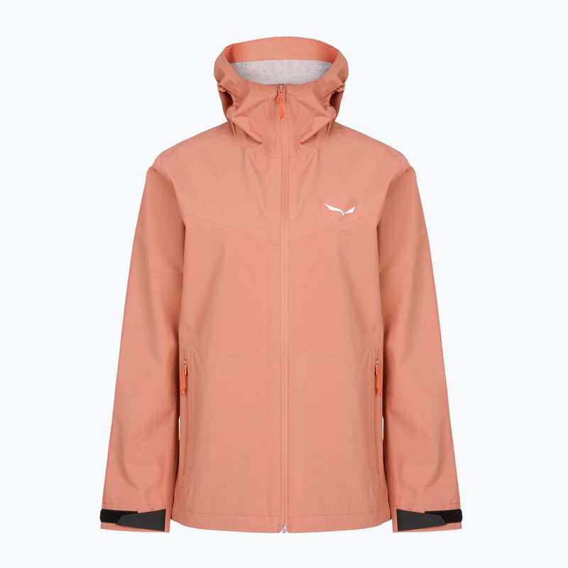 Geacă de ploaie pentru femei Salewa Puez Aqua 4 PTX 2.5L desert pink