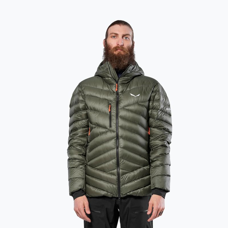 Geacă cu căptușeală pentru bărbați Salewa Ortles Med 3 Rds Dwn faded green