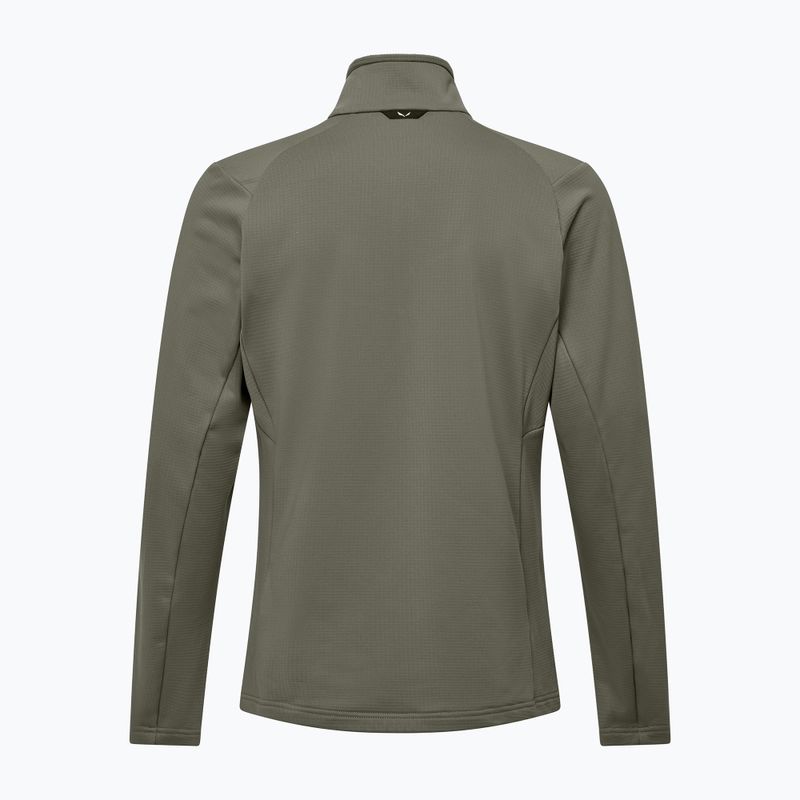 Bluză de trekking pentru bărbați Salewa Puez Cammio Polarlite Half Zip Faded Green 2