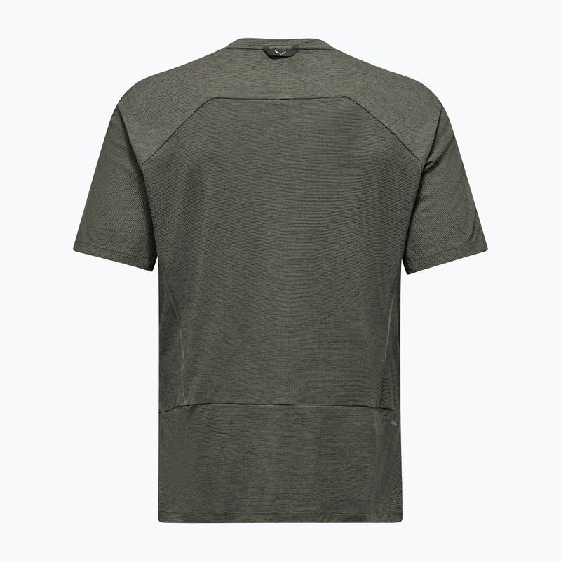 Tricou pentru bărbați Salewa Pedroc Dry Wind faded green 8