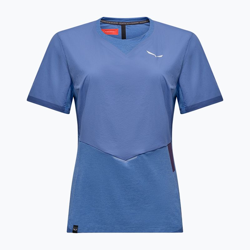 Tricou pentru femei Salewa Pedroc Dry Wind morning blue 7