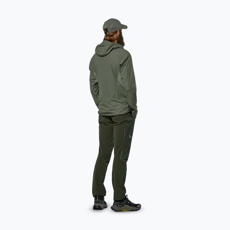 Geacă de vânt pentru bărbați Salewa Pedroc Wind Hood faded green 3