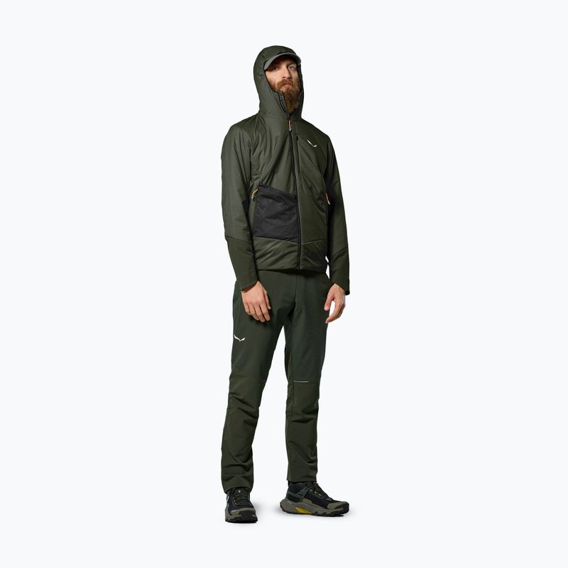 Geacă hibrid pentru bărbați Salewa Pedroc Tirol Wool Air Hybrid dark olive 2
