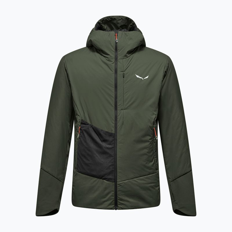 Geacă hibrid pentru bărbați Salewa Pedroc Tirol Wool Air Hybrid dark olive 7