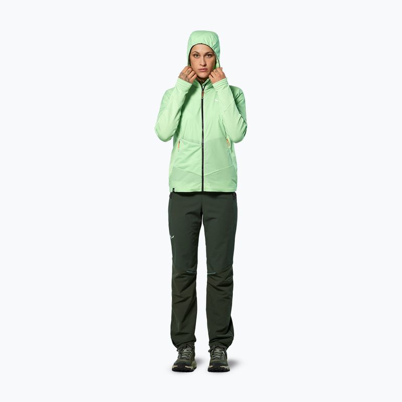 Geacă de vânt pentru femei Salewa Pedroc Polarlite Wind Hood pastel green 2