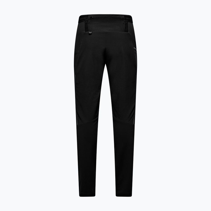 Pantaloni softshell pentru bărbați Salewa Pedroc Stormwall Durastretch Wind black out 2
