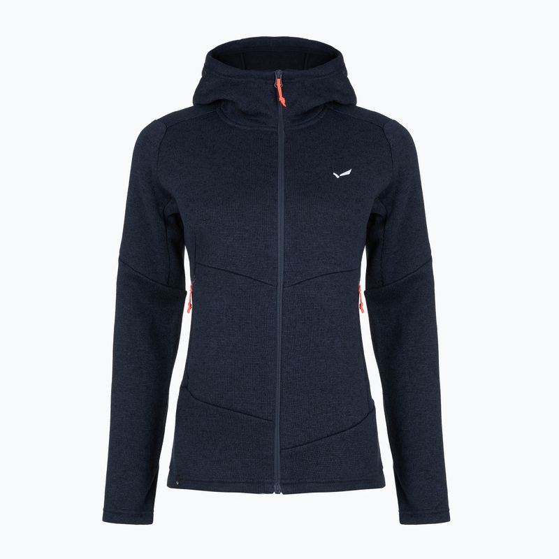 Bluză de trekking pentru bărbați Salewa Puez Rocca Polarlite Hood navy blazer