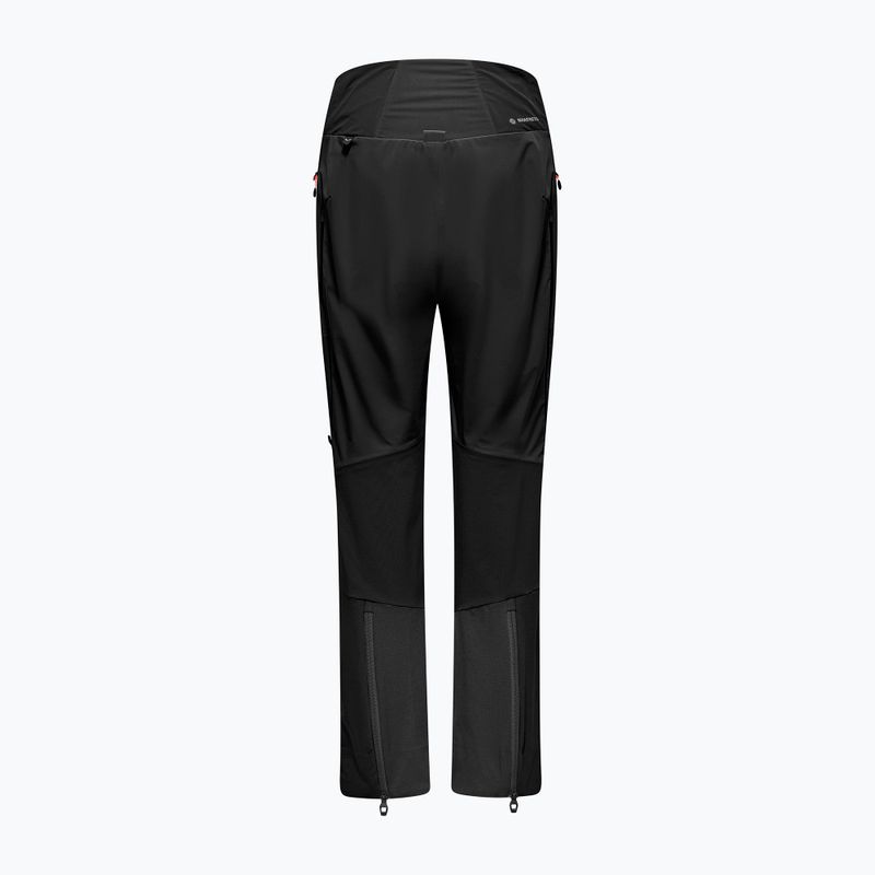 Pantaloni de trekking pentru femei Salewa Ortles Duratretch/Stormwall black out 7