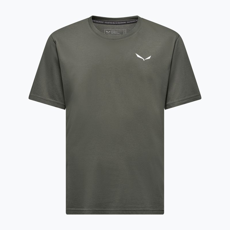 Tricou pentru bărbați Salewa Eagle Vocab faded green 5