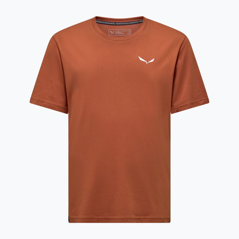 Tricou pentru bărbați Salewa Eagle Vocab bombay brown 5