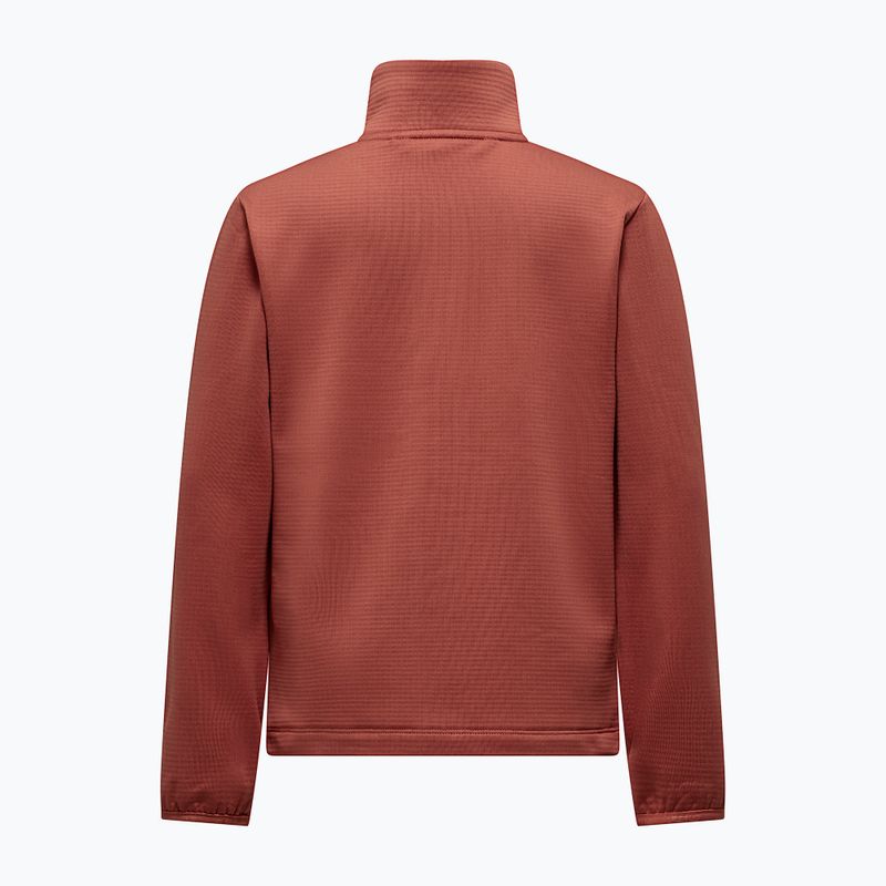 Bluză de trekking pentru copii Salewa Cammino Polarlite etruscan red 2