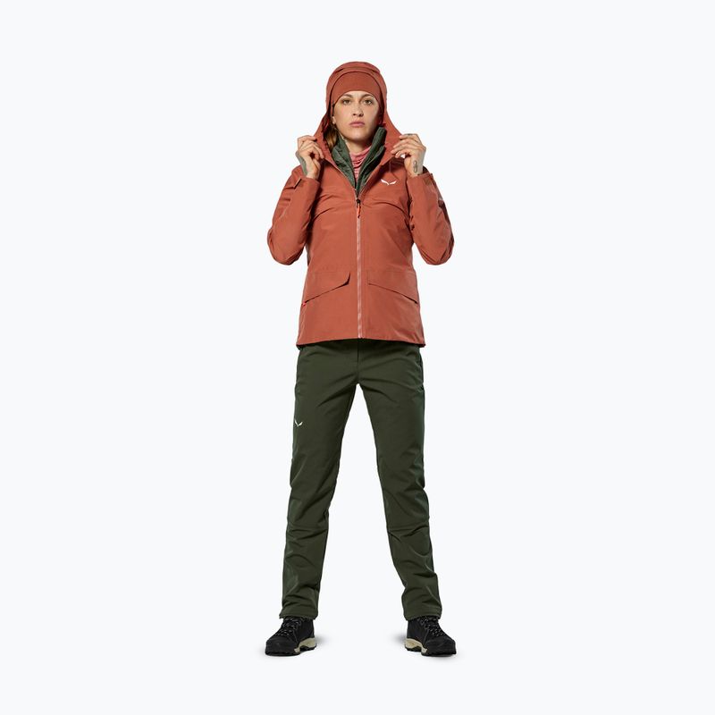 Geacă de ploaie pentru femei Salewa Puez GTX 2L EPE etruscan red 2