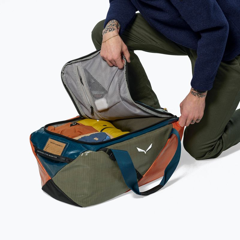 Geantă de călătorie Salewa Discovery Duffle 50 l faded green 10