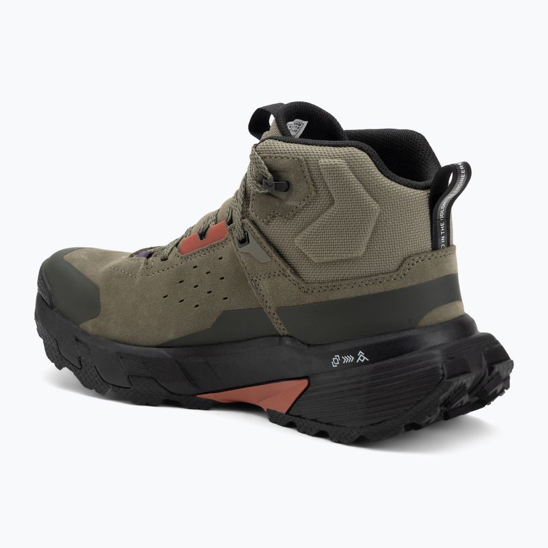 Încălțăminte de trekking pentru femei Salewa Pedroc 2 Leather Mid PTX faded green/dark olive 3
