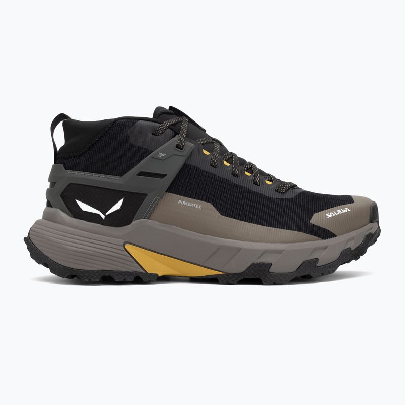 Încălțăminte de trekking pentru bărbați Salewa Pedroc 2 Mid PTX black out/bungee cord 2