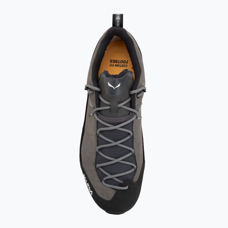 Încălțăminte de abordare pentru bărbați Salewa Wildfire Leather 2 GTX qulet shade/black 5