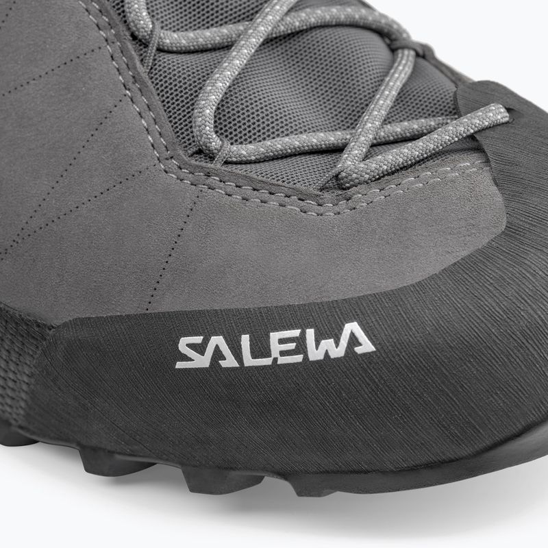 Încălțăminte de abordare pentru bărbați Salewa Wildfire Leather 2 GTX qulet shade/black 8