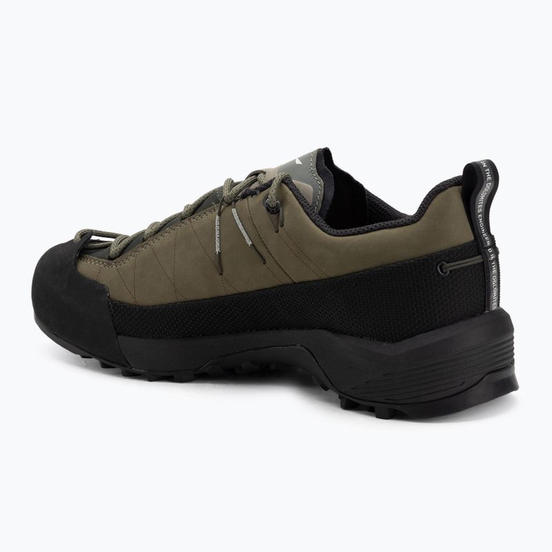 Încălțăminte de abordare pentru bărbați Salewa Wildfire Leather 2 GTX faded green/black 3
