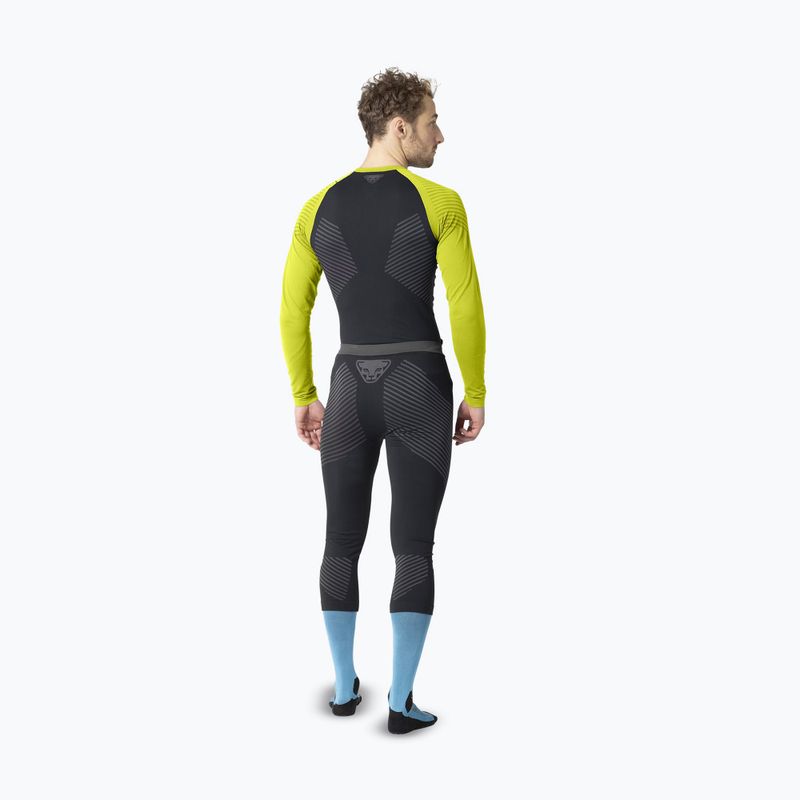 Longsleeve termoactiv pentru bărbați DYNAFIT Speed Dryarn ultra yellow 3