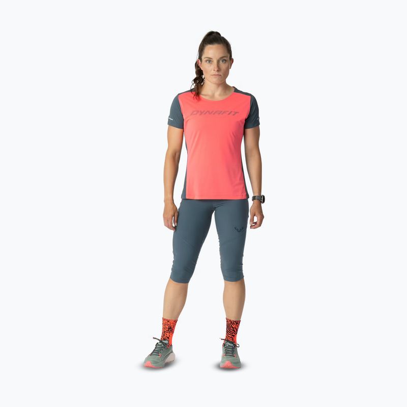 Tricou de alergare pentru femei DYNAFIT Alpine 2 Tee ultra coral 2