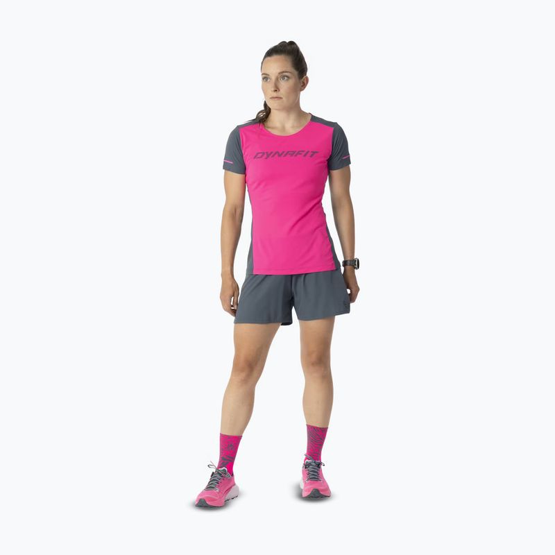 Tricou de alergare pentru femei DYNAFIT Alpine 2 Tee pink glo 2