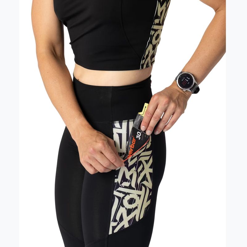 Colanți de alergare pentru femei DYNAFIT Trail 7/8 blackout overcast 4