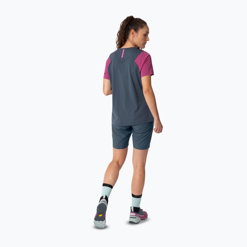 Tricou de trekking pentru femei DYNAFIT Transalper magenta/0720 3