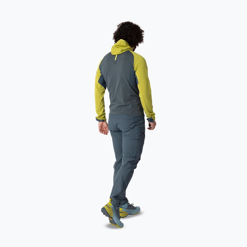 Bluză de trekking pentru bărbați DYNAFIT Transalper Thermal Hoody golden lime/0720 3