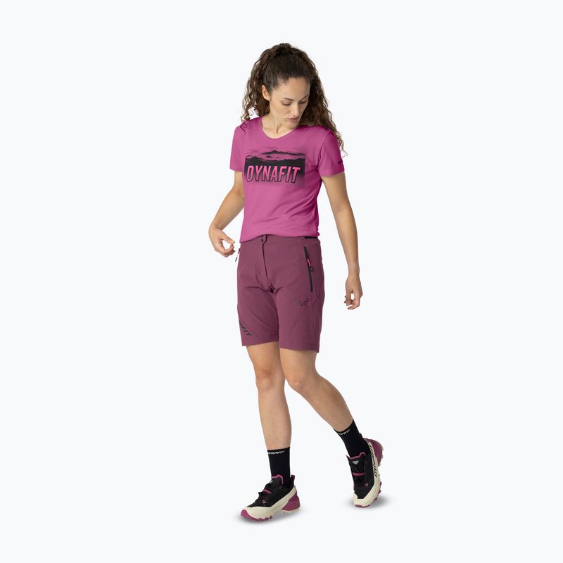 Pantaloni scurți de trekking pentru femei DYNAFIT Transalper Light Dynastretch amaranth/0910 2