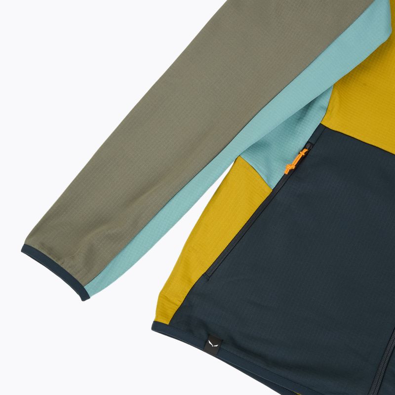 Bluză de trekking pentru bărbați Salewa Puez Cammio PL faded green/multi 4