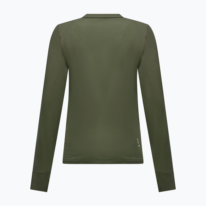 Longsleeve de trekking pentru femei Salewa Puez Dry dark olive 2